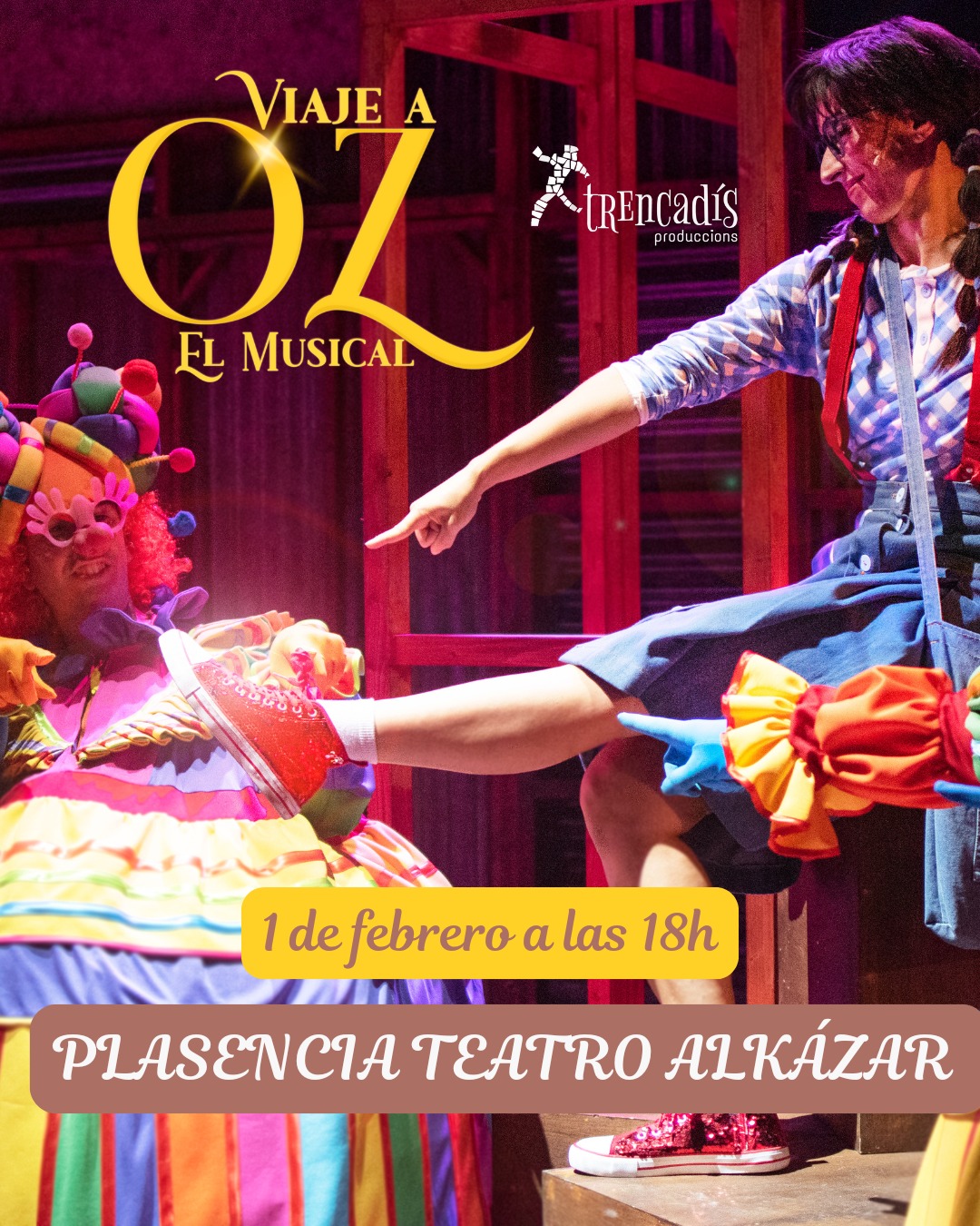 Cartel Viaje a OZ El Musical