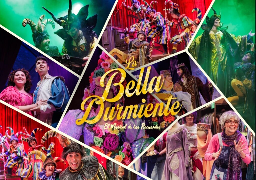 Cartel La Bella Durmiente El Musical de tus Recuerdos